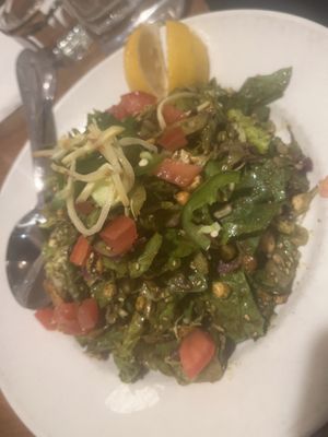 tea leaf salad  at B Star in San Francisco