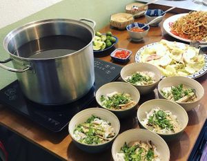 Soup of Phở - tasty, cool & sweet at VeganHome in Hanoi