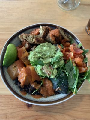 Mexican Buddha Bowl  at Kind Kitchen in Porto