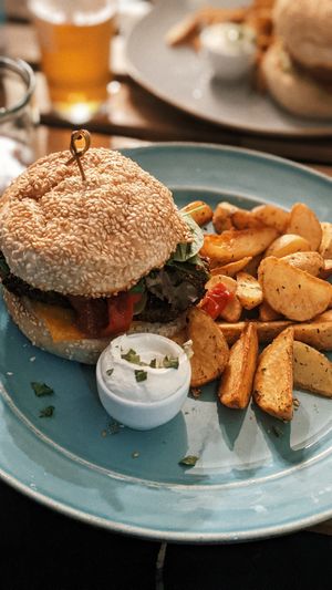 Schnitzel 🍔 at Kind Kitchen in Porto