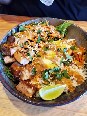 Double lunch at Kind Kitchen in Porto