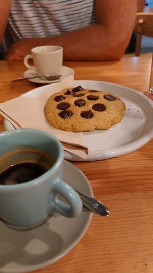Chocolate chip cookie! at Kind Kitchen in Porto
