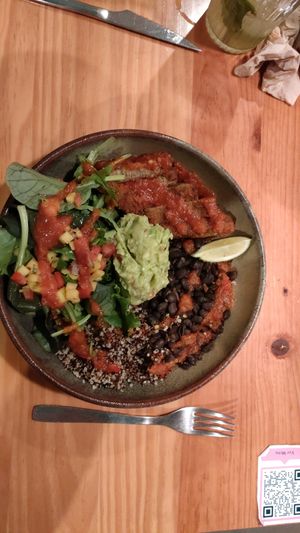 Mexico bowl thing at Kind Kitchen in Porto