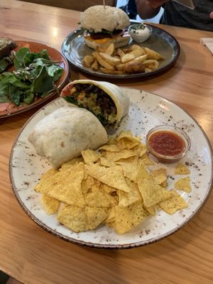 Supreme burrito   at Kind Kitchen in Porto