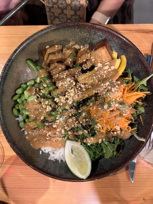 Delicious bowl   at Kind Kitchen in Porto