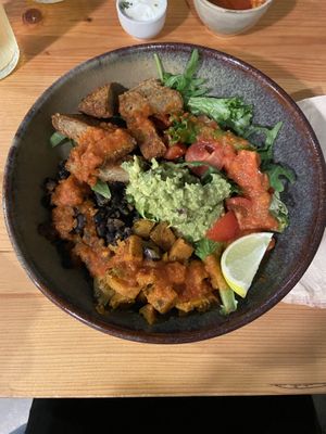 Mexican bowl  at Kind Kitchen in Porto