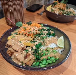 Thai bowl - I can totally recommende it at Kind Kitchen in Porto