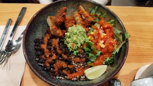 México bowl at Kind Kitchen in Porto