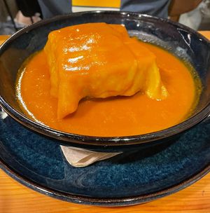 Francesinha   at Kind Kitchen in Porto