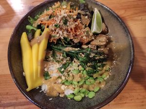 Bowl Thai at Kind Kitchen in Porto