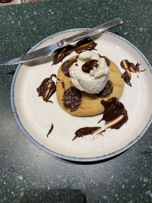 Cookie ice cream   at Kind Kitchen in Porto