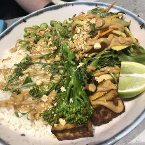 Thai bowl   at Kind Kitchen in Porto