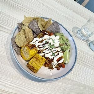 chilli “con carne"  at Kind Kitchen in Porto