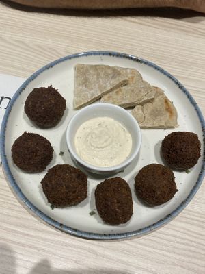 Falafel   at Kind Kitchen in Porto