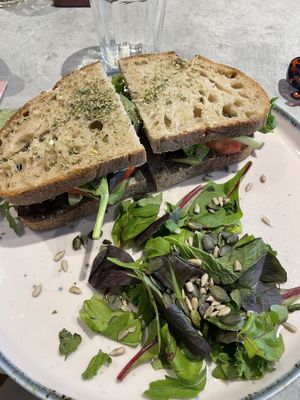 BLT Sandwhich  at Kind Kitchen in Porto