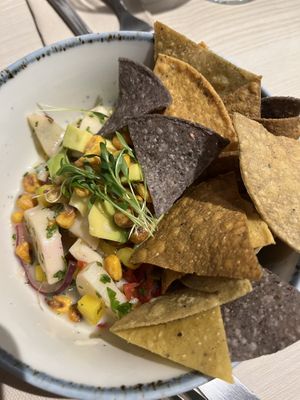 Ceviche  at Kind Kitchen in Porto