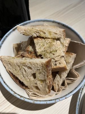 Sourdough bread  at Kind Kitchen in Porto