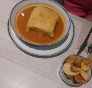 Franceshina at Kind Kitchen in Porto