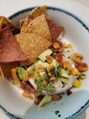 Ceviche at Kind Kitchen in Porto