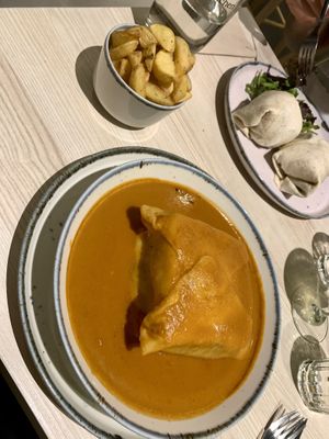 Franchesina 💛  at Kind Kitchen in Porto