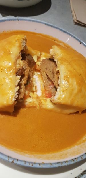 Franceshina at Kind Kitchen in Porto