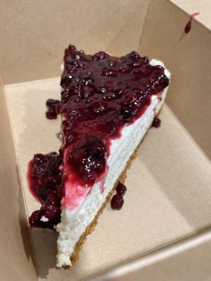 Cheesecake, amazing!  at Kind Kitchen in Porto