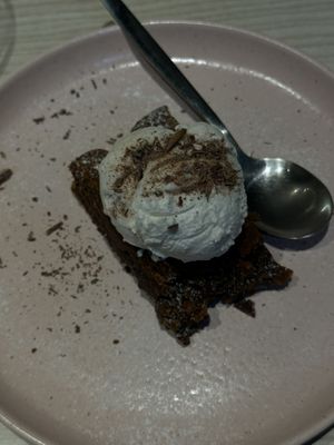 brownie to die for!    at Kind Kitchen in Porto