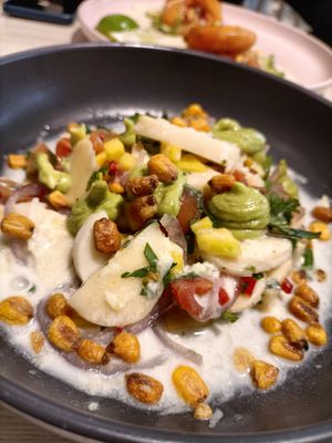 Ceviche at Kind Kitchen in Porto