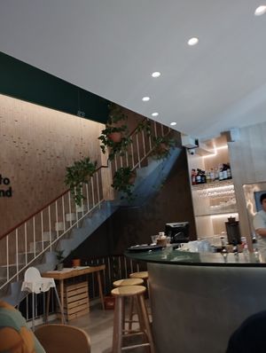 Inside at Kind Kitchen in Porto