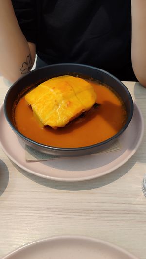 Francesiña at Kind Kitchen in Porto