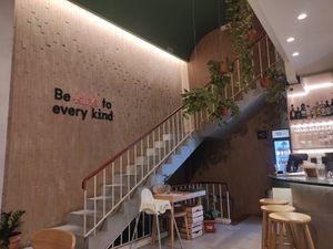 Inside at Kind Kitchen in Porto