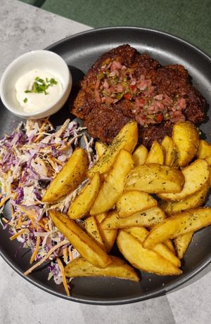 The steak at Kind Kitchen in Porto