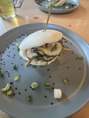 Crispy Tofu Bao  at Kind Kitchen in Porto