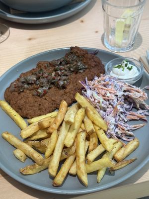 Chimichurri steak  at Kind Kitchen in Porto