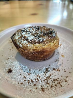 Pastel de nata at Kind Kitchen in Porto
