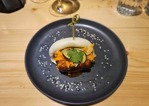 Crispy Tofu Bao. at Kind Kitchen in Porto