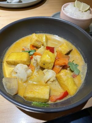 Curry  at Kind Kitchen in Porto