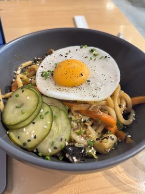 Udon noodles  at Kind Kitchen in Porto