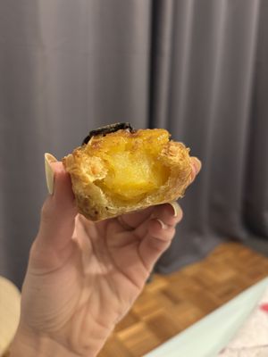 Pastel de nata  at Kind Kitchen in Porto