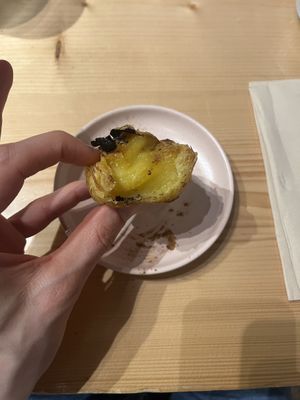 Filled with lots of pudding. Yuuuuummy   at Kind Kitchen in Porto