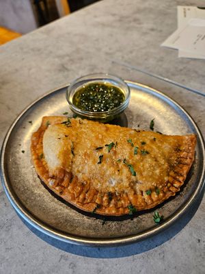 Empanada at Kind Kitchen in Porto