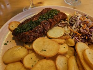 Chimichurri at Kind Kitchen in Porto