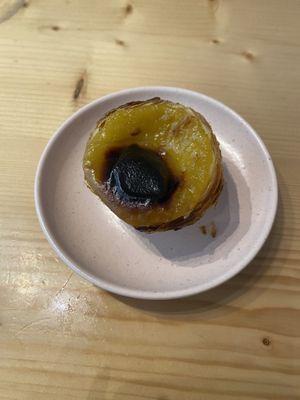 Pastel de nata  at Kind Kitchen in Porto