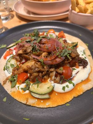 Shawarma vegana  at Kind Kitchen in Porto