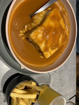 Traditional Portuguese dish, veganized!  at Kind Kitchen in Porto
