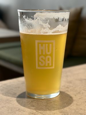 blondie to beat the heat 🍺☀️  at Kind Kitchen in Porto