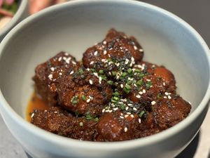 Korean nuggets ❤️  at Kind Kitchen in Porto