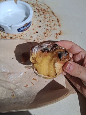 Pastel de nata at Kind Kitchen in Porto