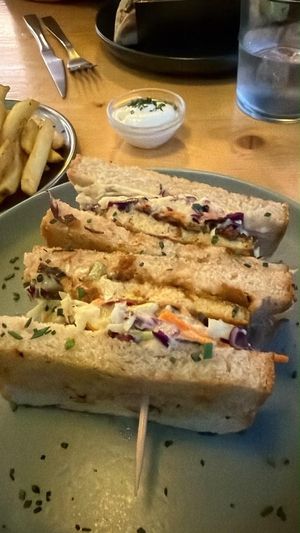 Great sandwich. Katsu.  at Kind Kitchen in Porto