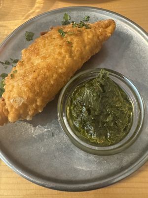 Empanada  at Kind Kitchen in Porto